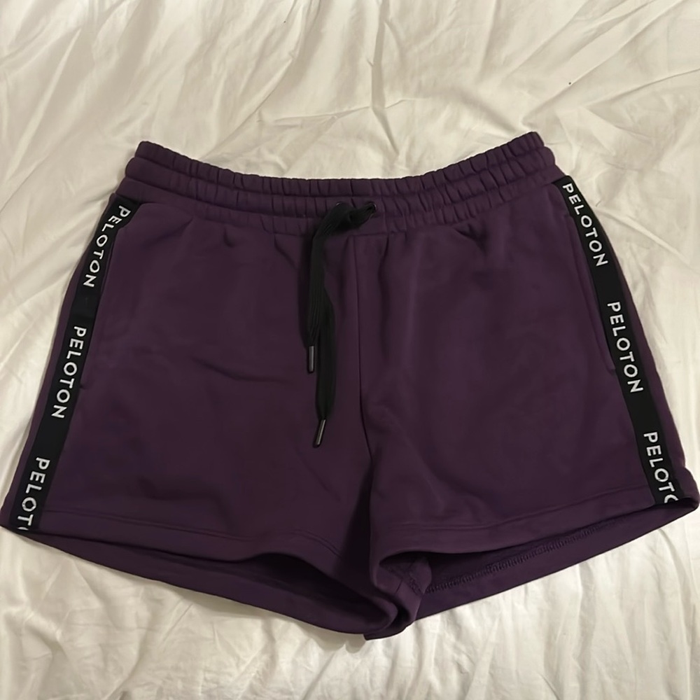 NWT Peloton Uptown Vibe Short purple, soft, great lounge shorts!